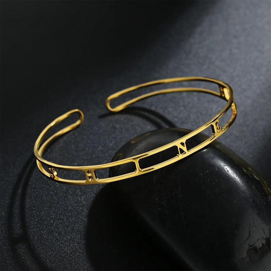 Bracelet Personnalisé Femme Jonc