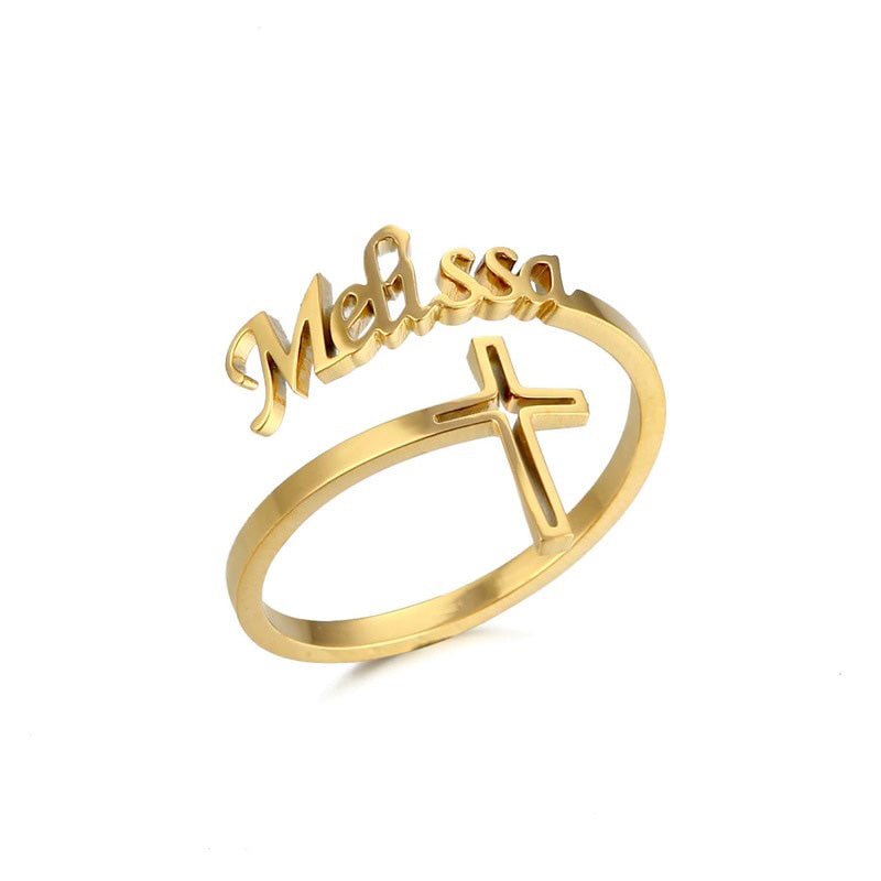 Bague Croix Chretienne
