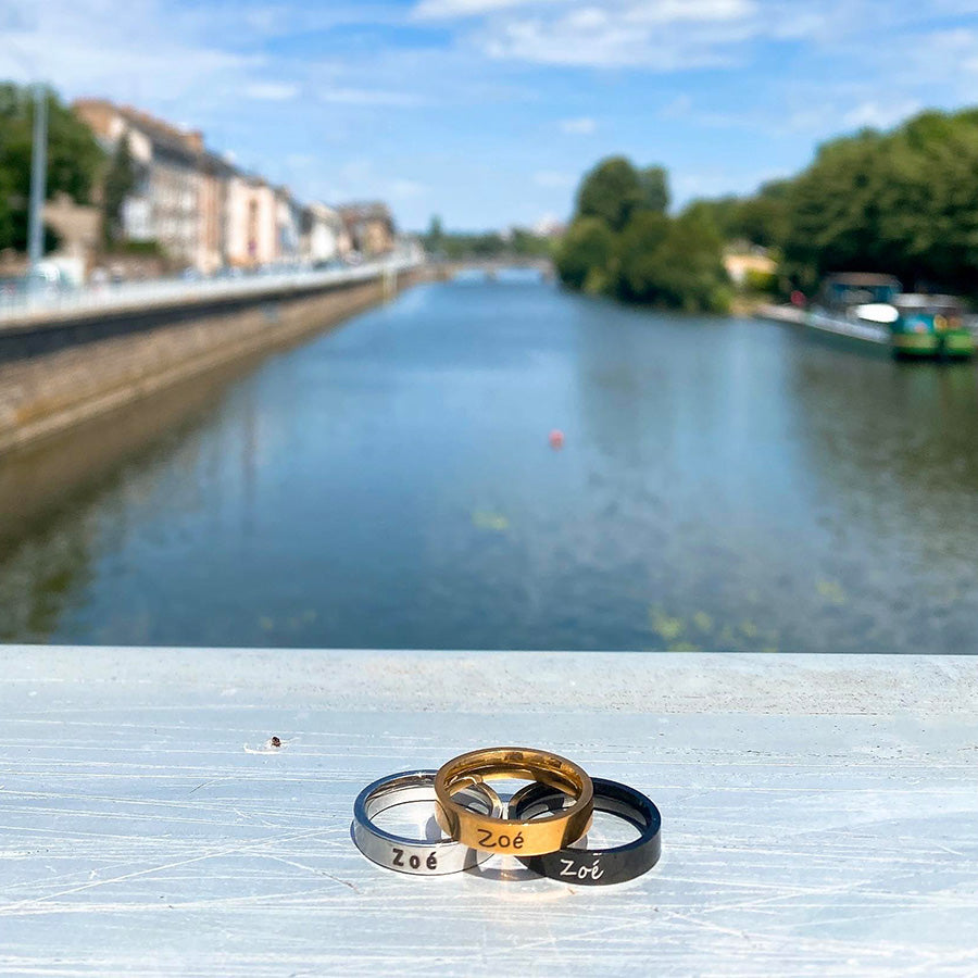 Bague prénom personnalisée