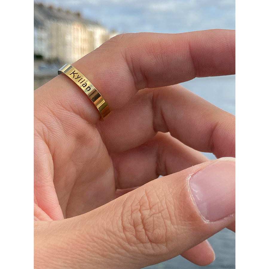 Bague prénom personnalisée