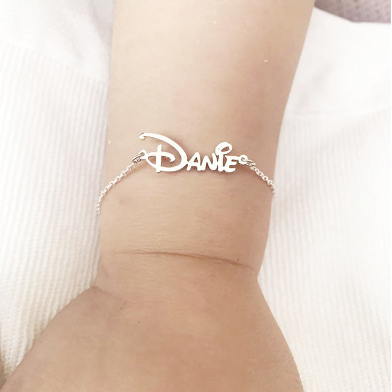 bracelet argent enfant personnalisable