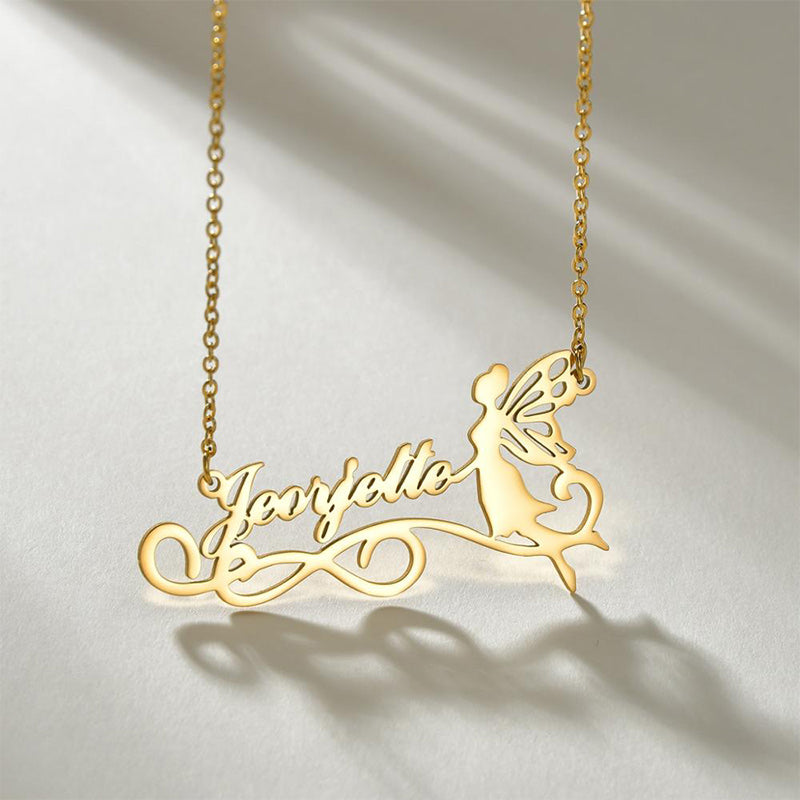 collier prenom fillette