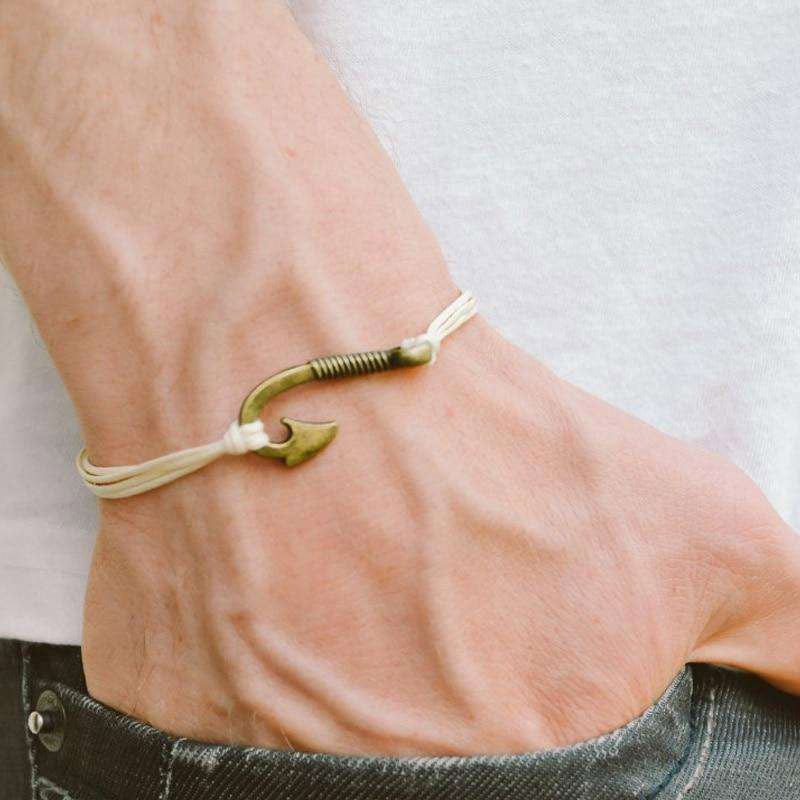Bracelet Hameçon Discret Meduse Paris