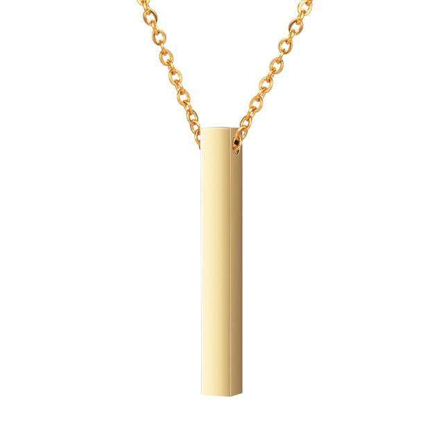 Collier Coordonnées Personnalisées